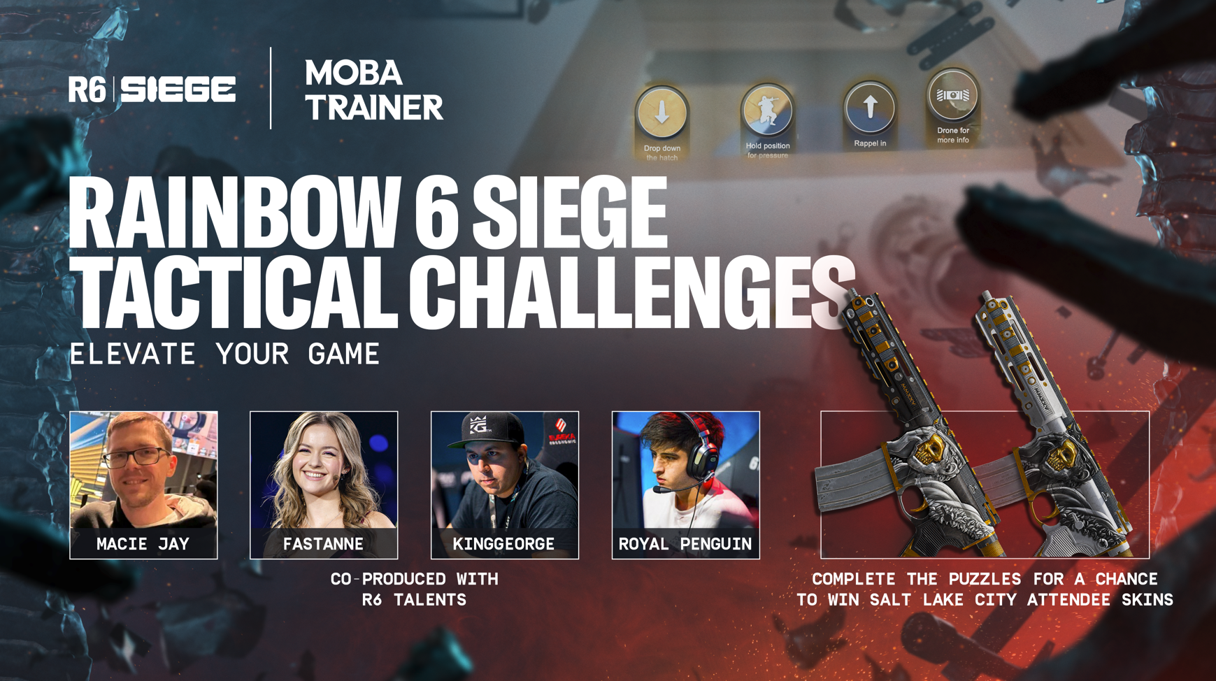 R6 Siege Content Creators and Interface